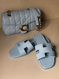 Skye Sandals - Light Blue