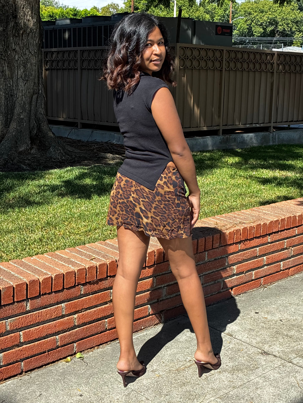 Fierce & Flirty Leopard Mini Skirt