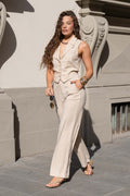 Coastal Breeze Linen Pant Set PREORDER