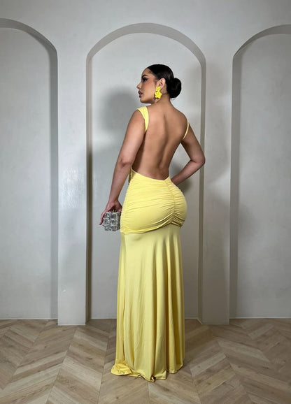Goddess Glow Scrunch Maxi