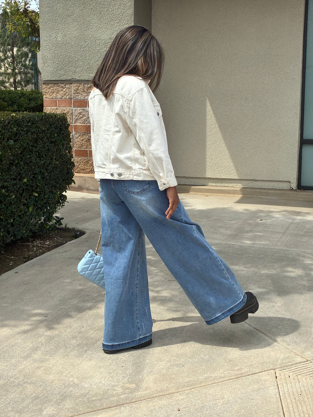 Stella Denim Pants - Light Blue
