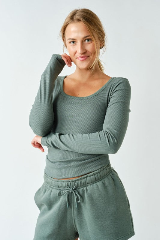 Essential Built in Bra Long Sleeve - PREORDER