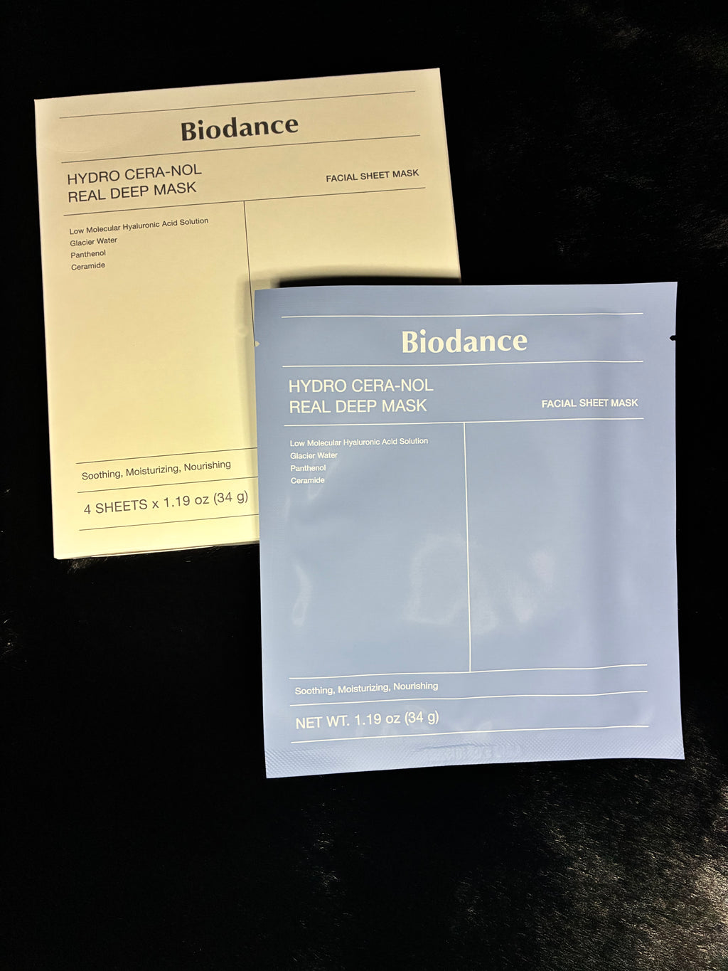 BIODANCE Hydro Cera-Nol Real Deep Mask - 4 Pack