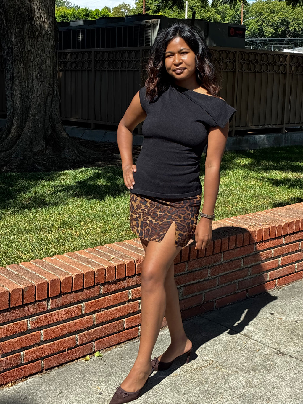 Fierce & Flirty Leopard Mini Skirt