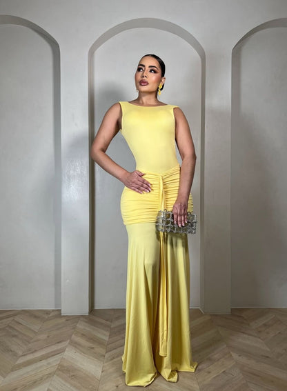 Goddess Glow Scrunch Maxi