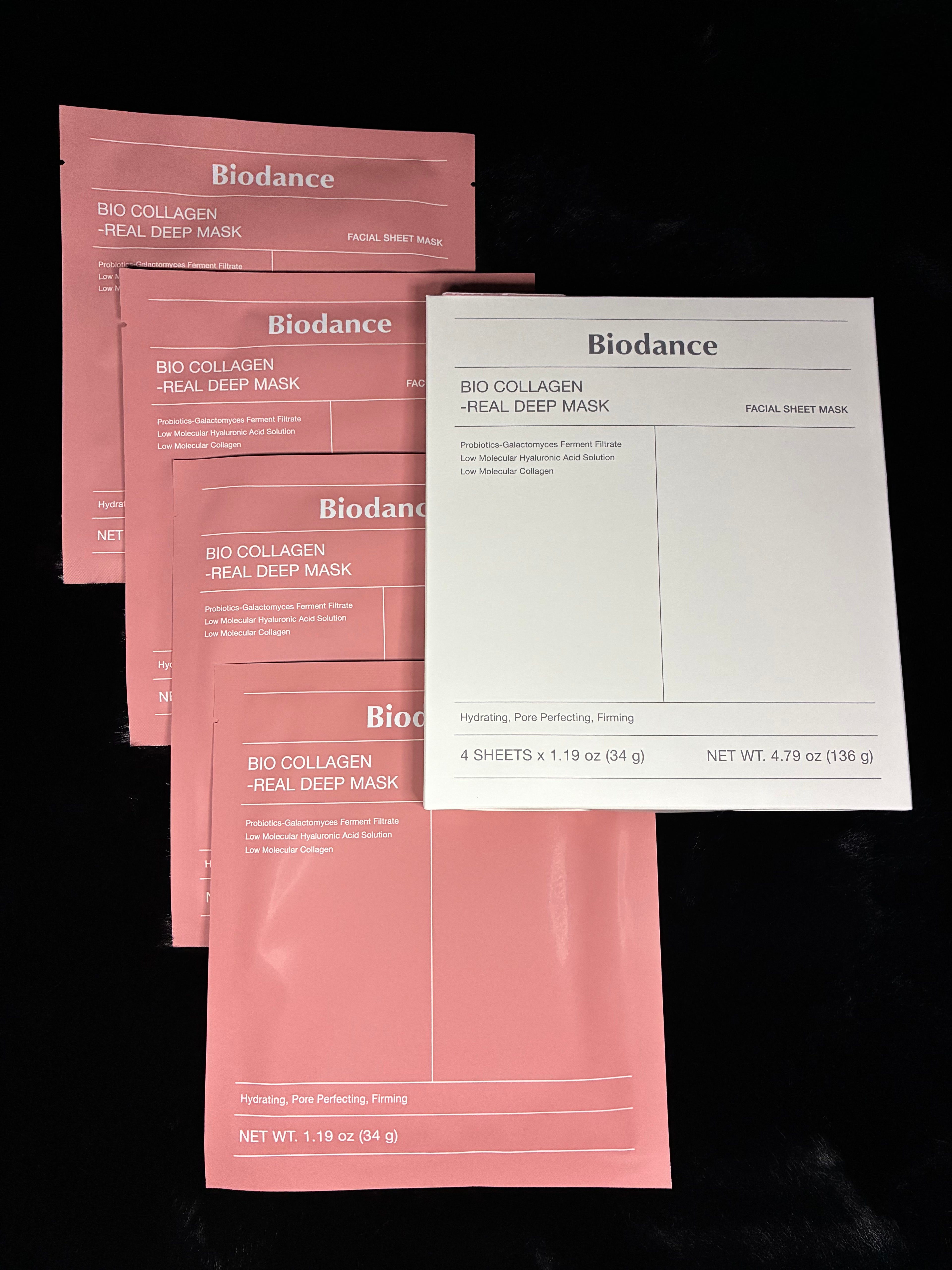BIODANCE Bio-Collagen Real Deep Mask - 4 Pack