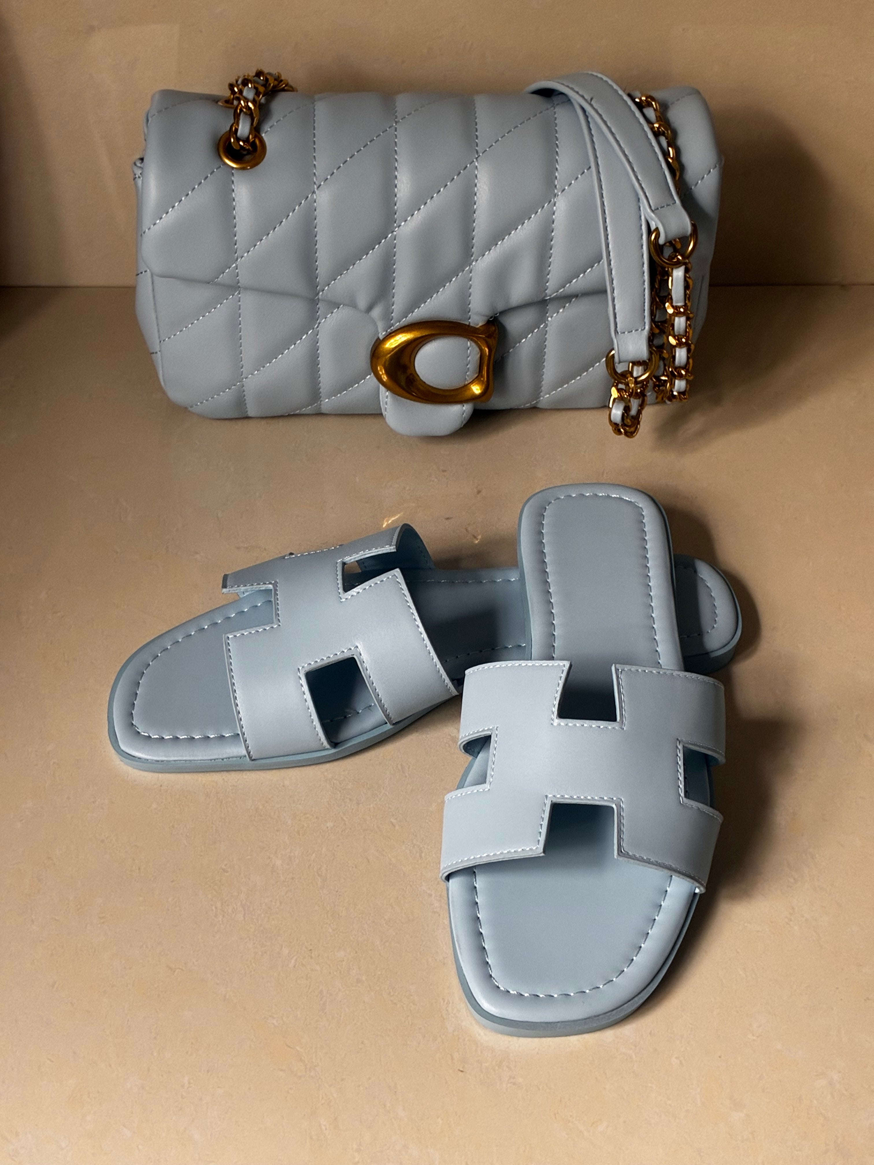 Skye Sandals - Light Blue