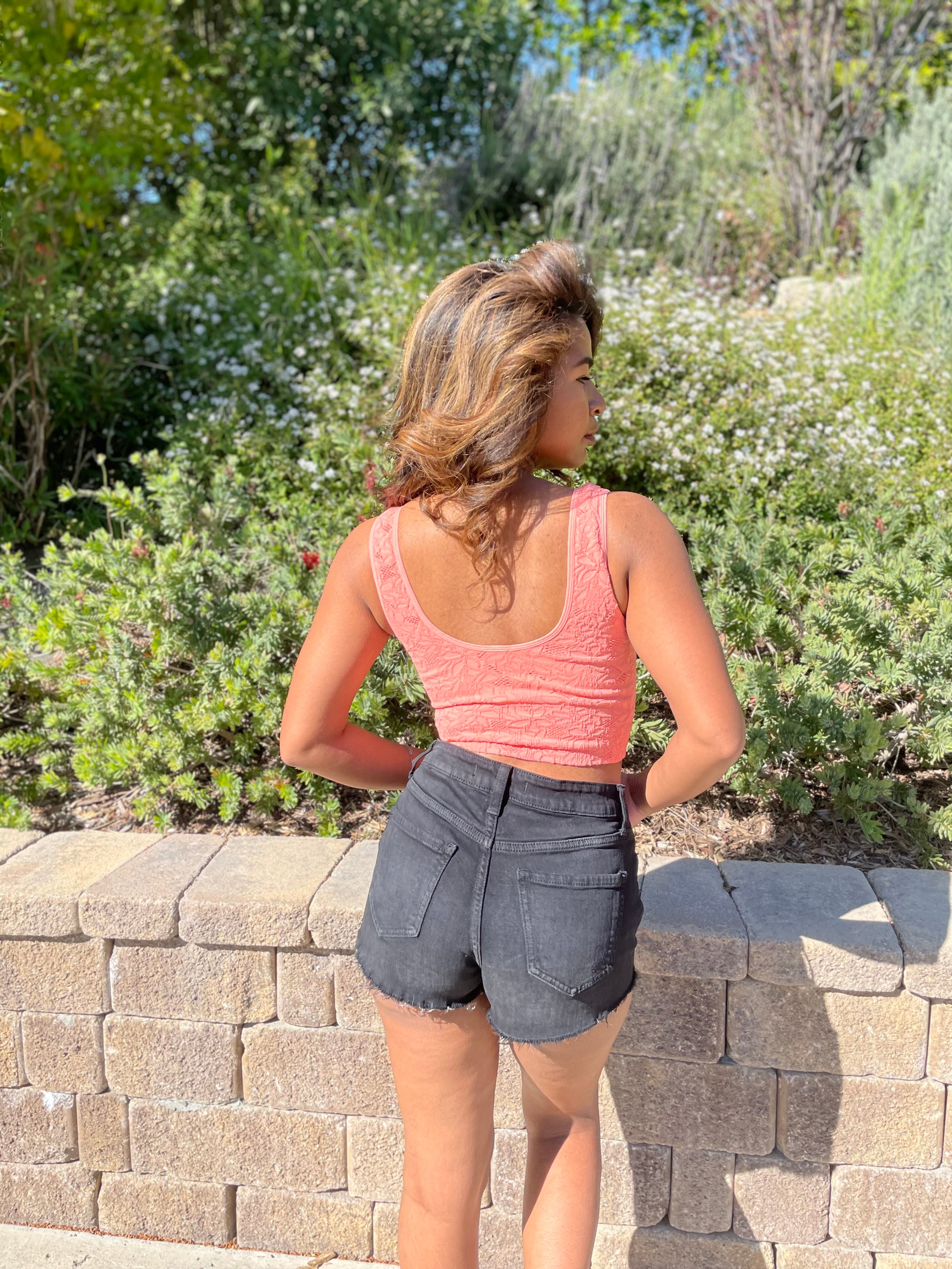 Elaine Lace V-Neck Tank Top