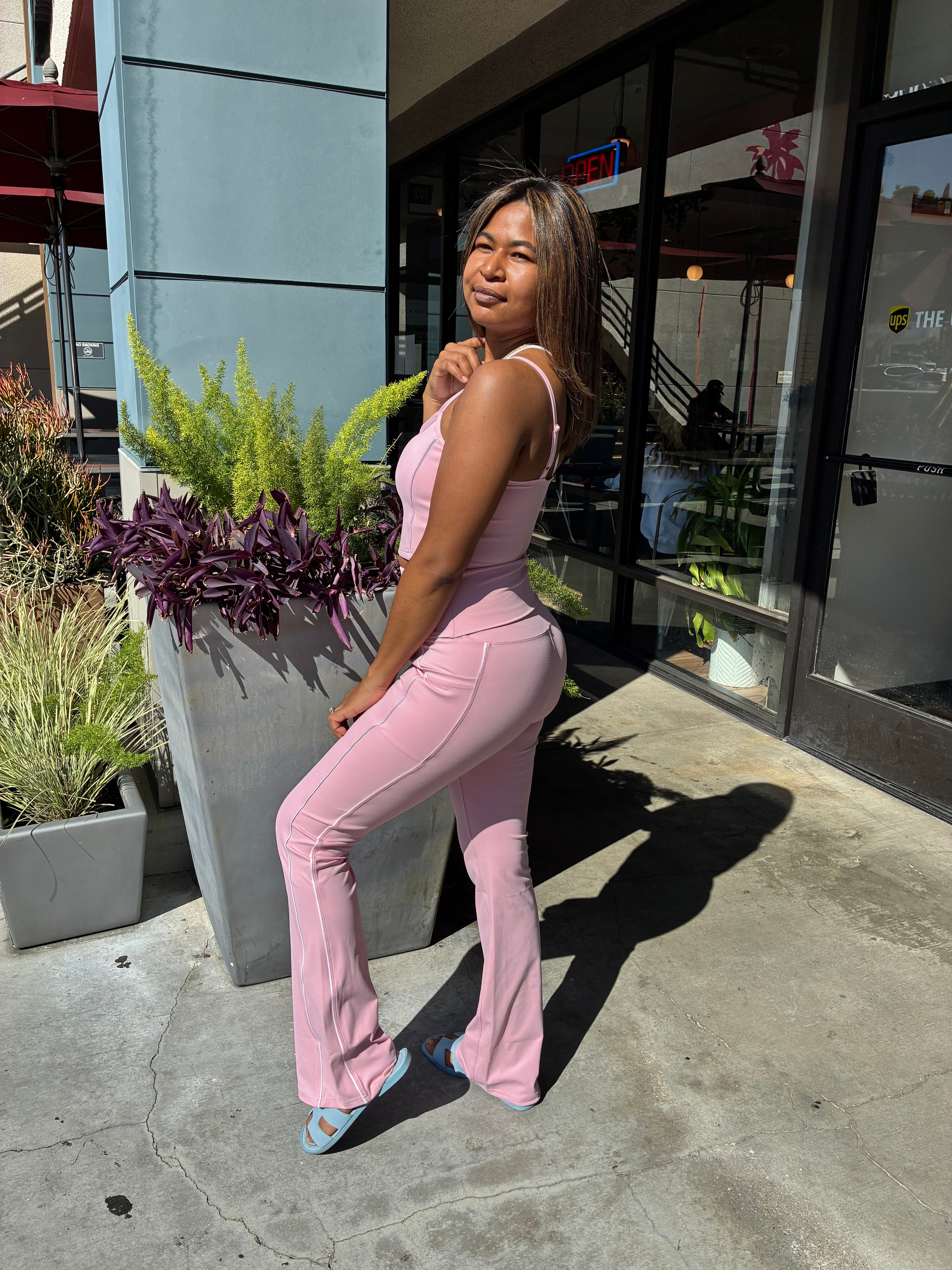 Retro Chic Activewear Set