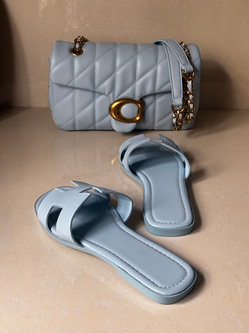 Skye Sandals - Light Blue