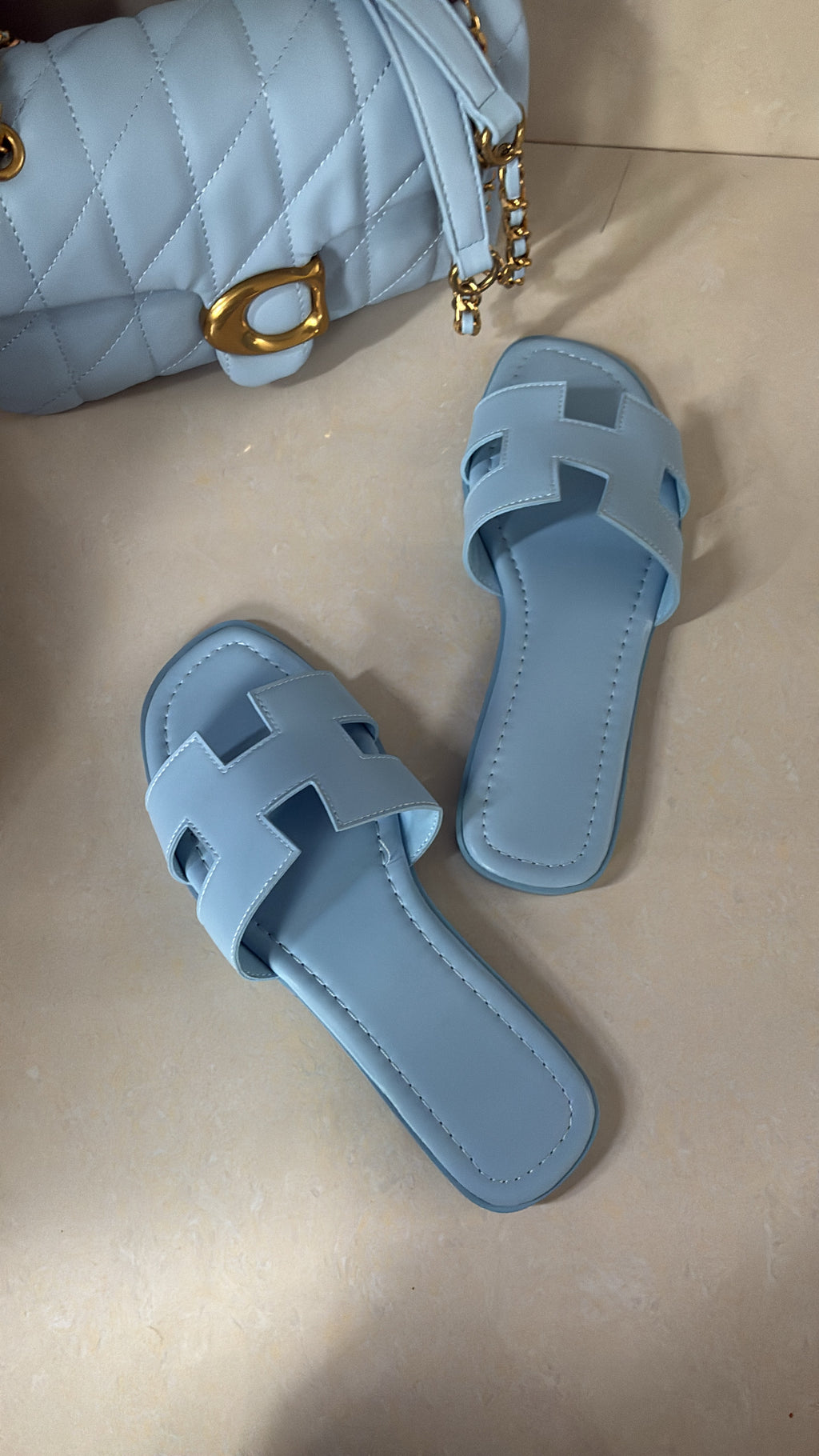 Skye Sandals - Light Blue