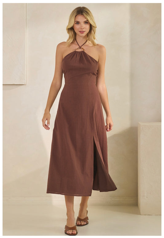 Mocha Breeze Dress Preorder