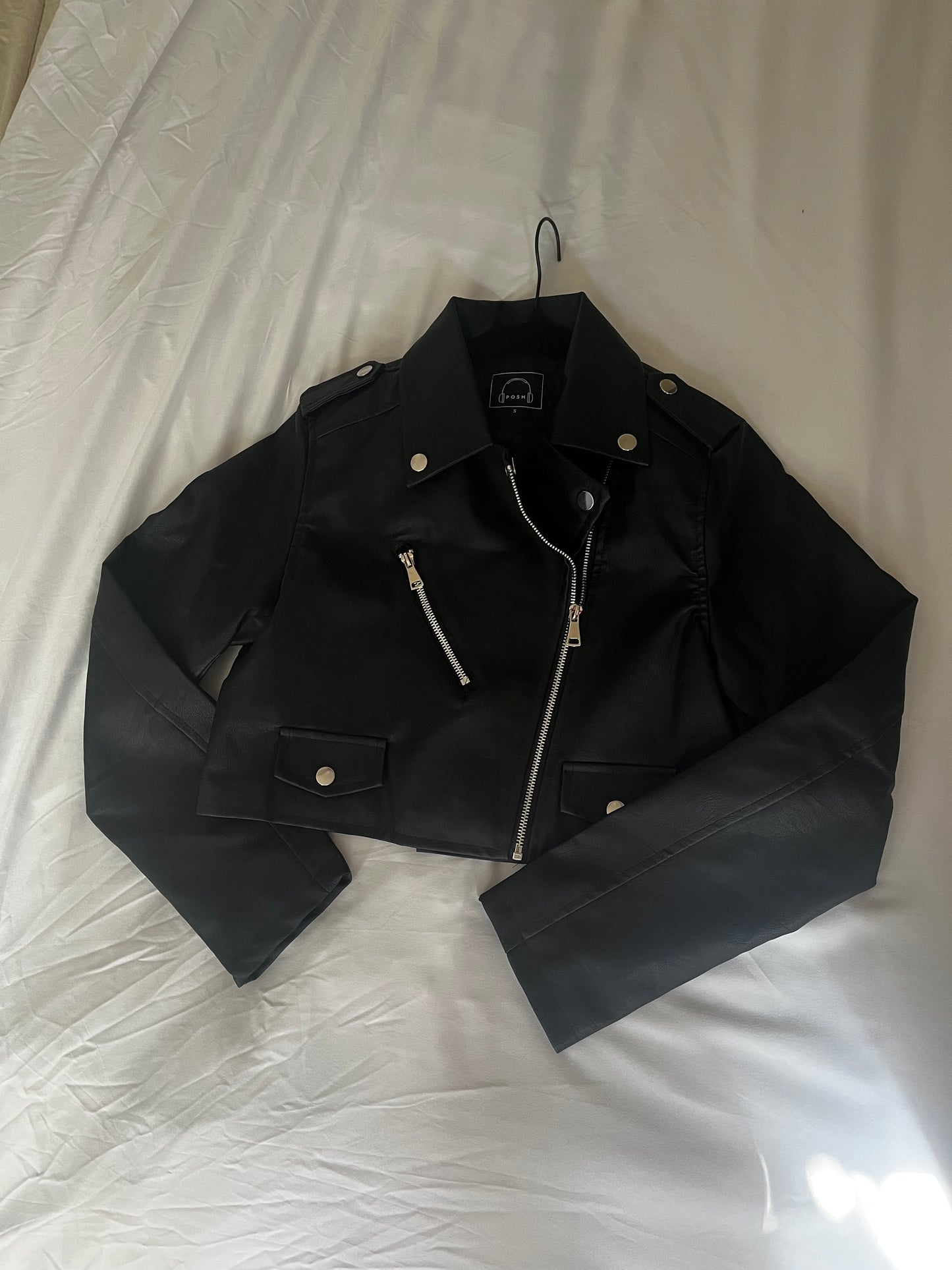 The Rebel Leather Crop Jacket
