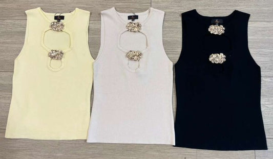 Floral Knitted Top - PREORDER