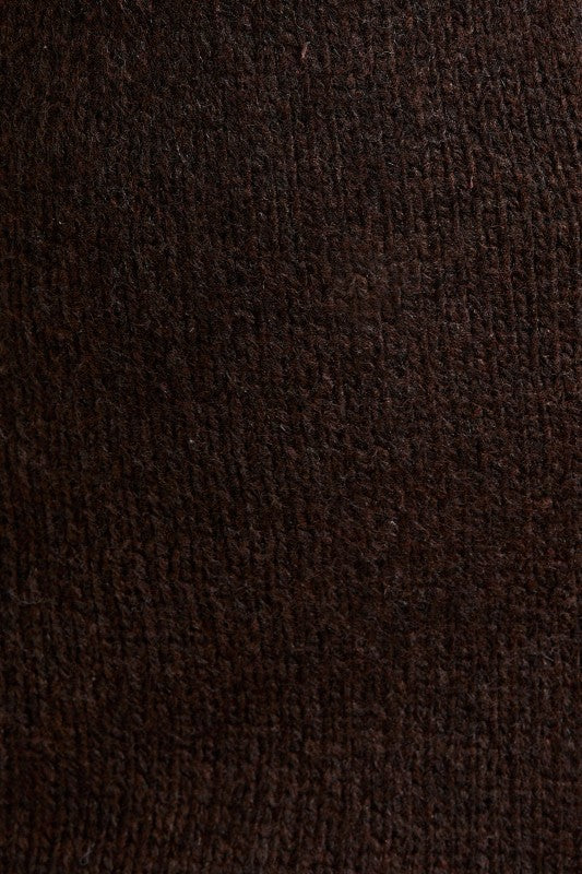 Cable Sweater Mini Dress (PREORDER)