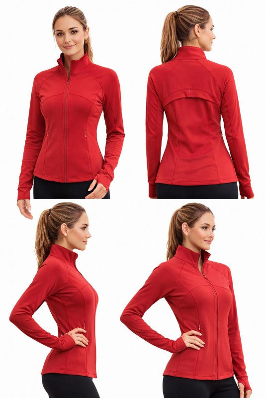 Valerie Premium Slim Fit Yoga Jacket