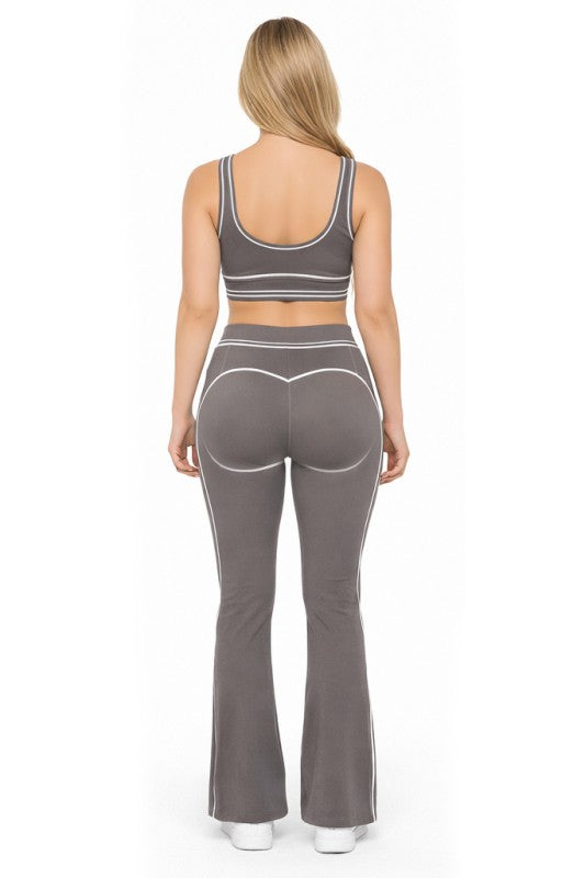 Contour Flare Active Set - Gray