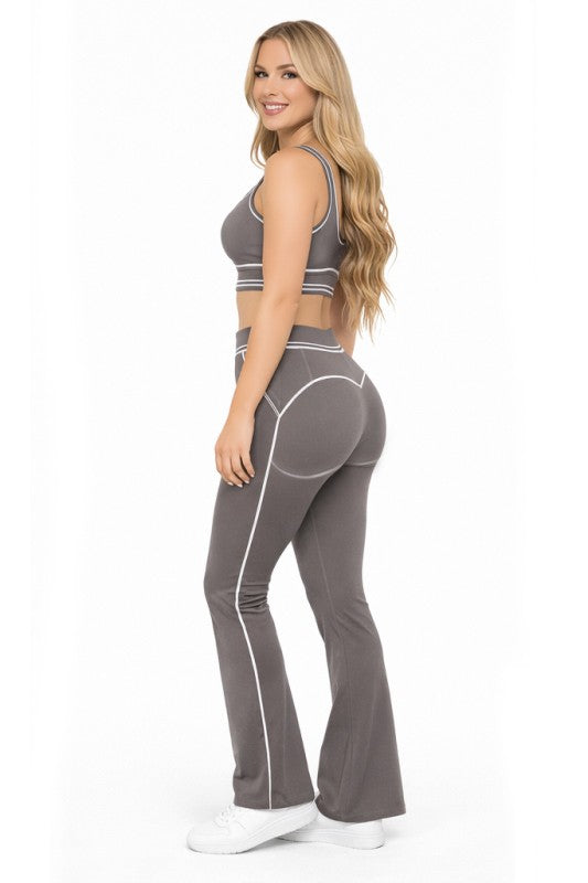 Contour Flare Active Set - Gray