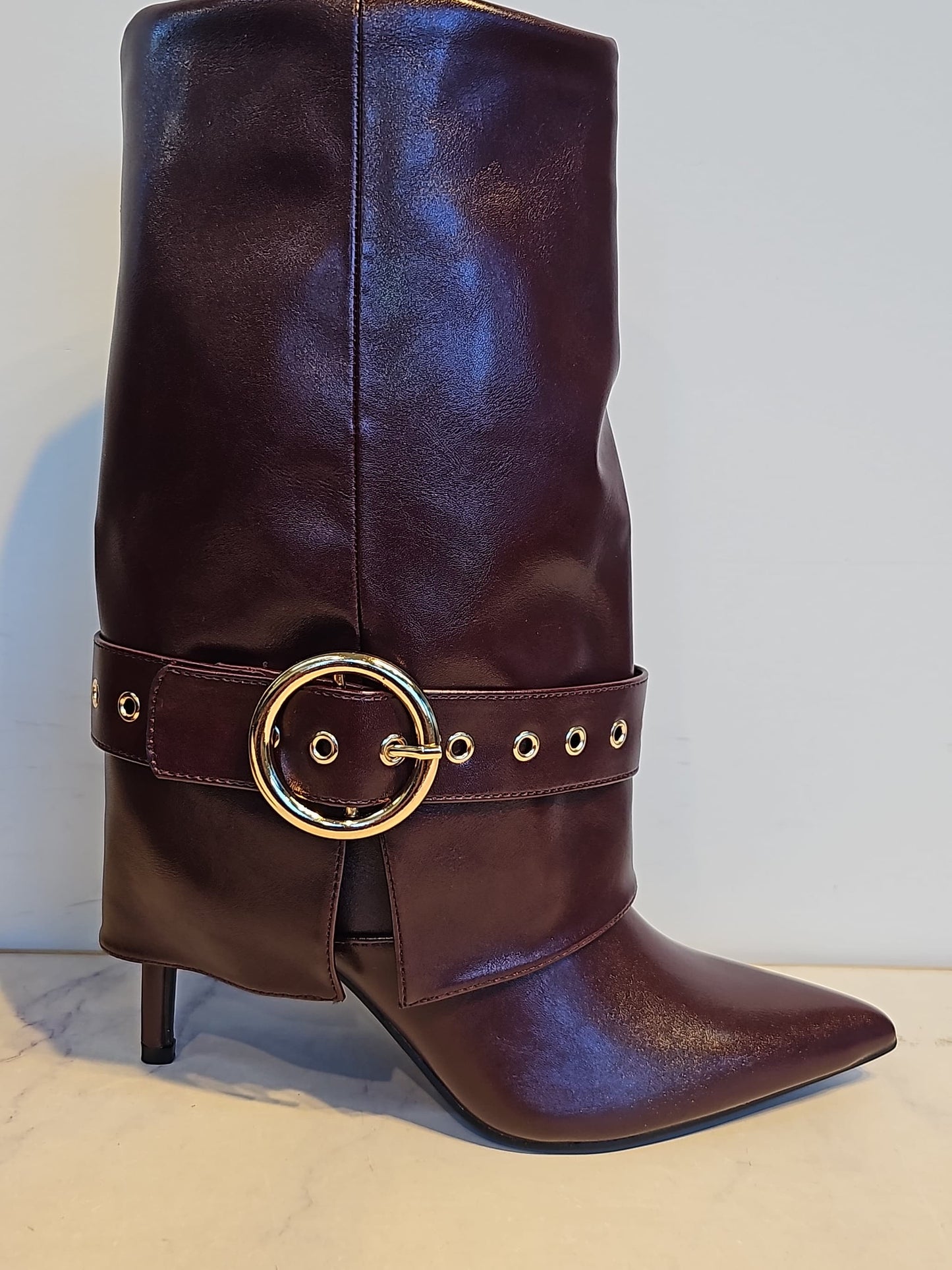 Maribel Slouch Heeled Boot - PREORDER
