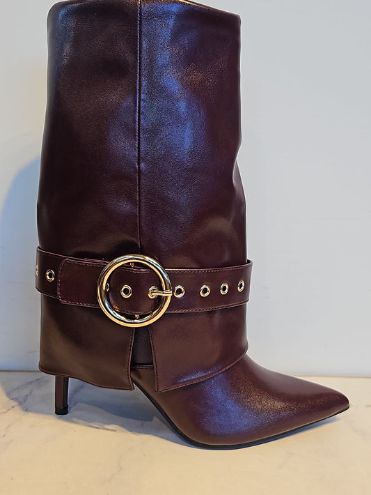 Maribel Slouch Heeled Boot - PREORDER