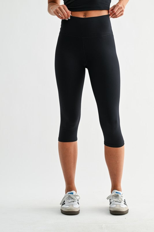 Capri Leggings - Black