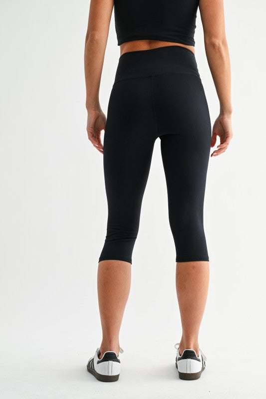 Capri Leggings - Black
