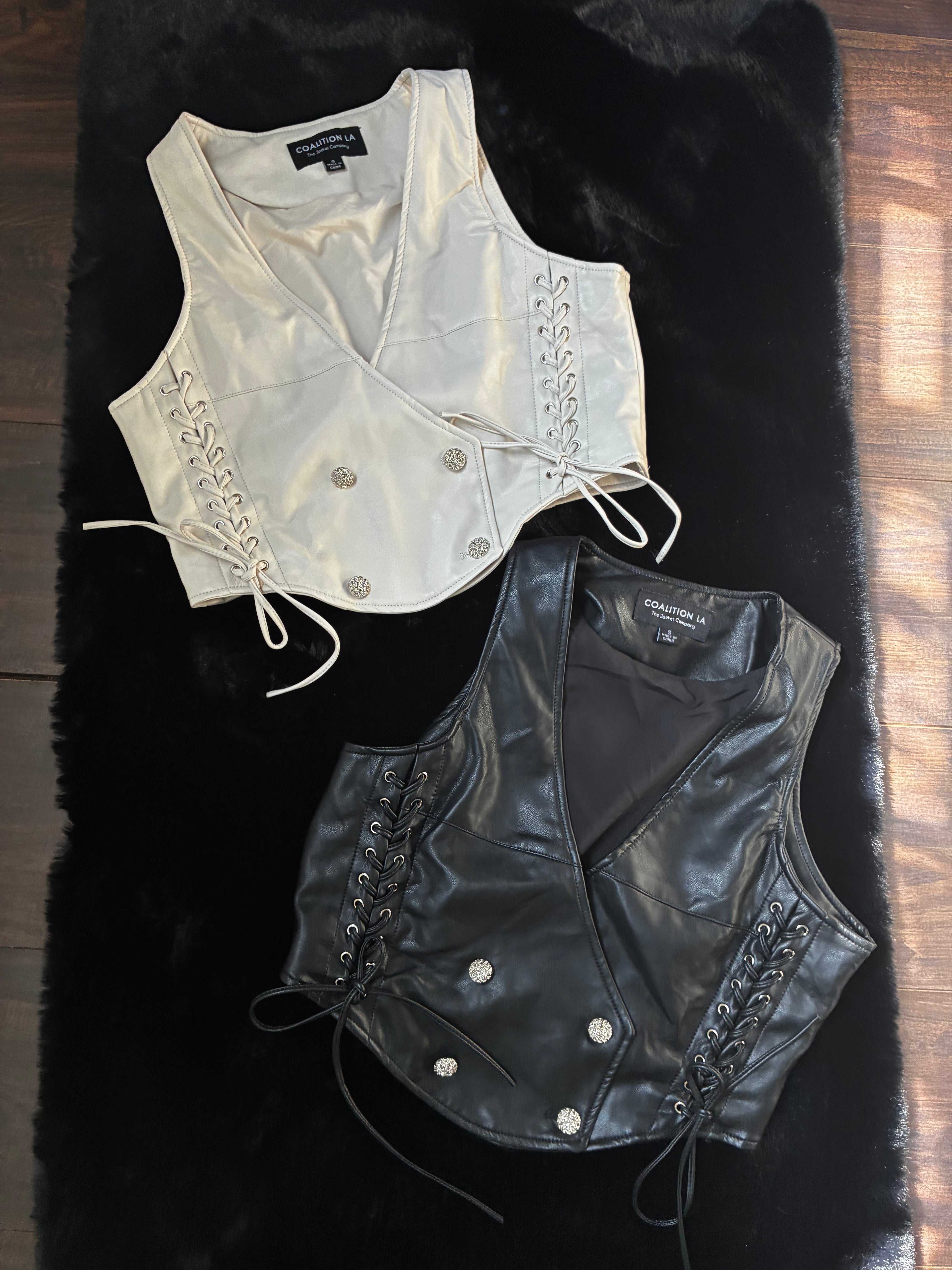Montana Vegan Leather Vest