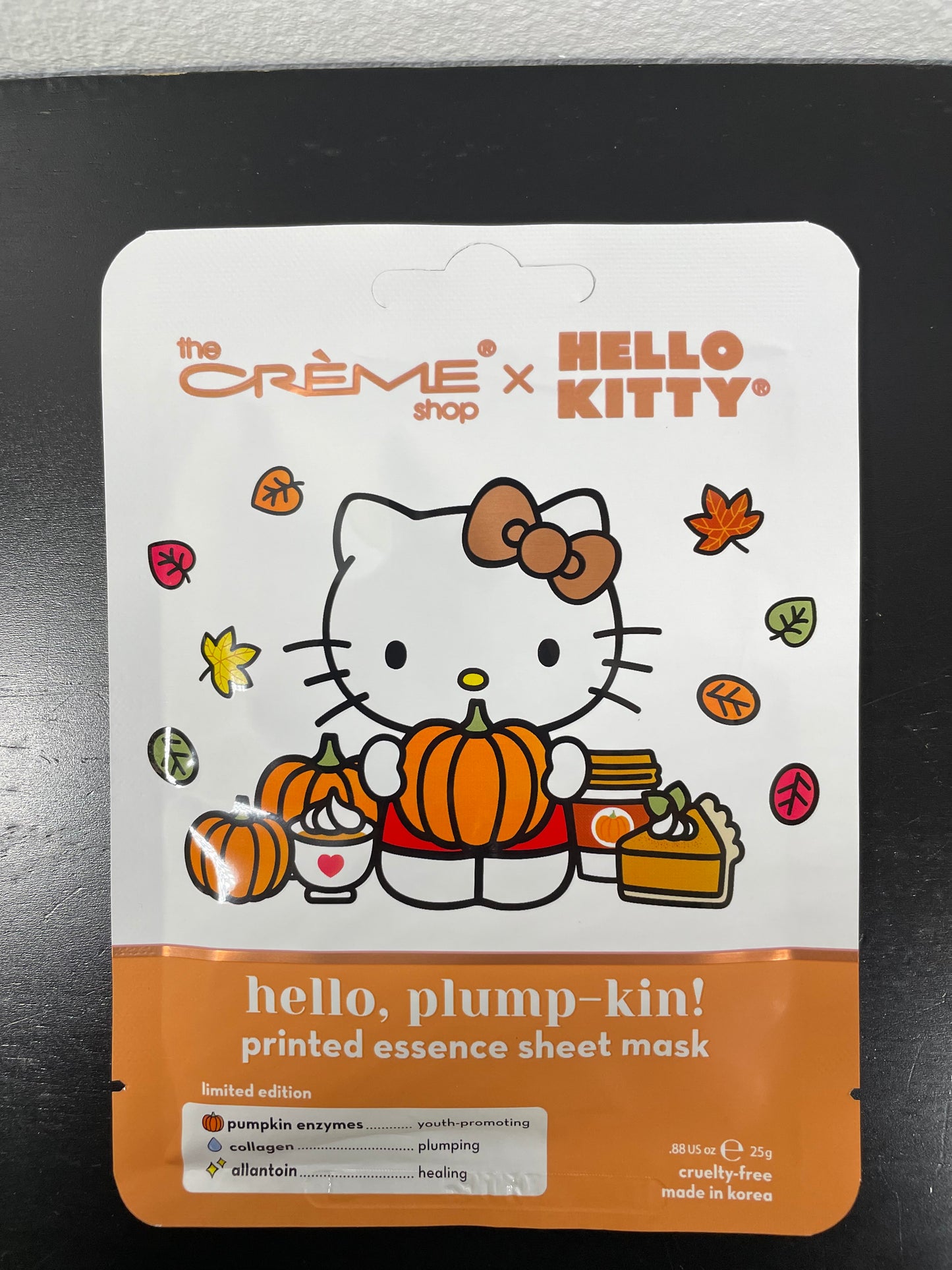 The Crème Shop x Hello Kitty Hello, Plump-kin! Sheet Mask