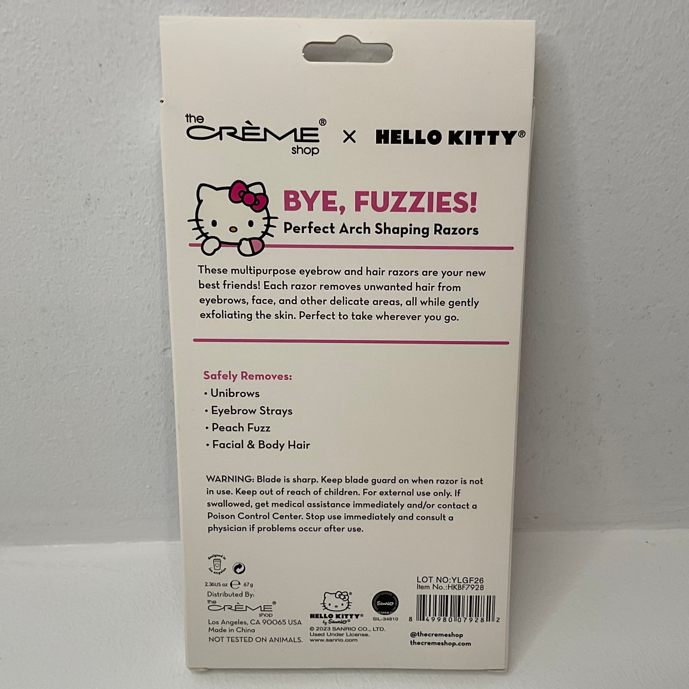 The Crème Shop x Hello Kitty Bye, Fuzzies!