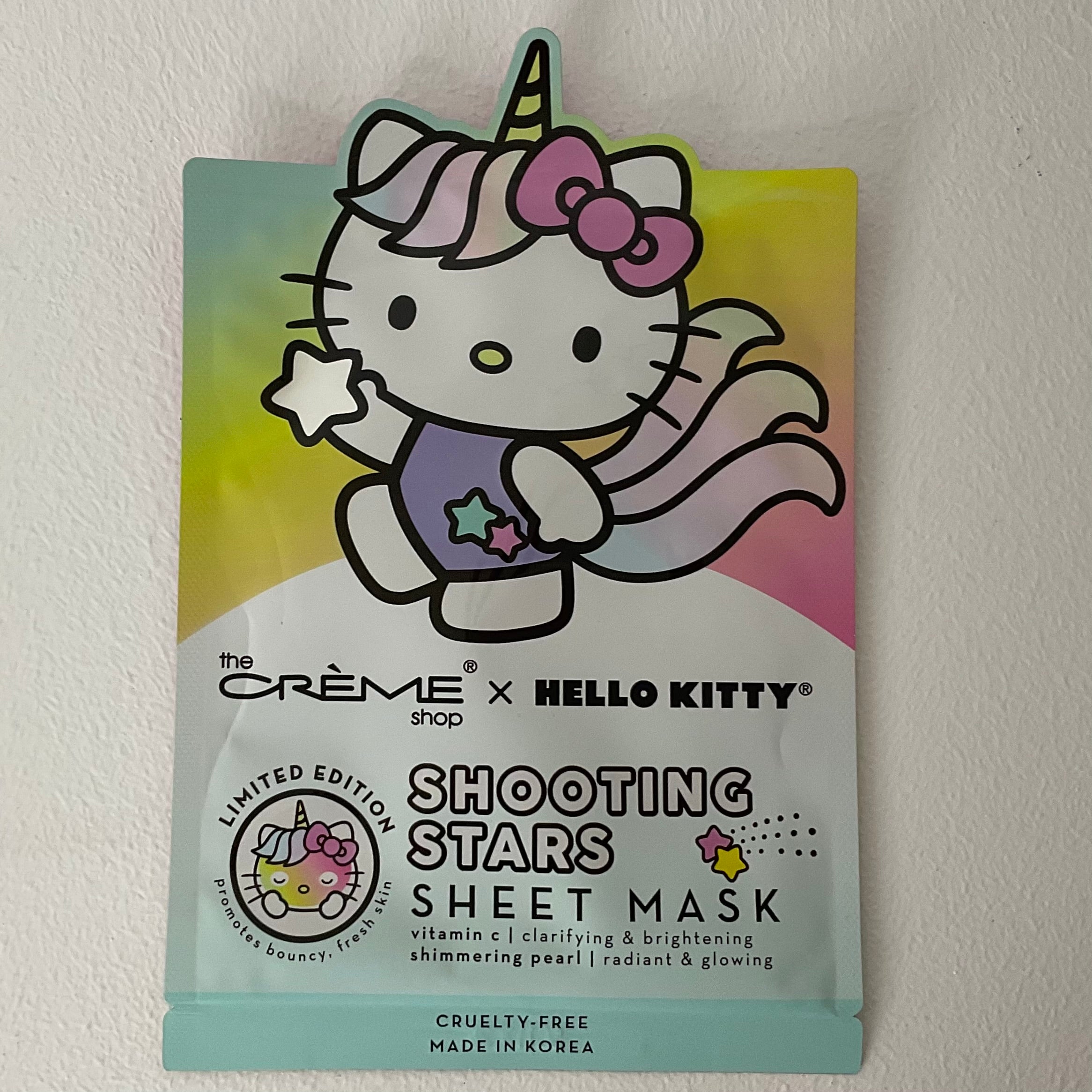 The Crème Shop x Hello Kitty Shooting Stars Sheet Mask