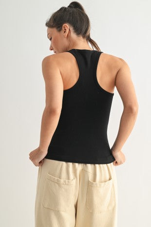 Essential Scoop Neck Tank Top - PREORDER