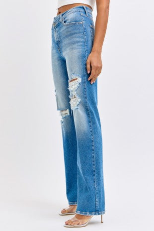 Stacy Super High Rise Dad Jeans - PREORDER