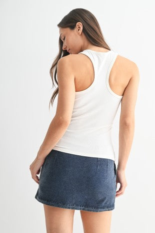 Essential Scoop Neck Tank Top - PREORDER
