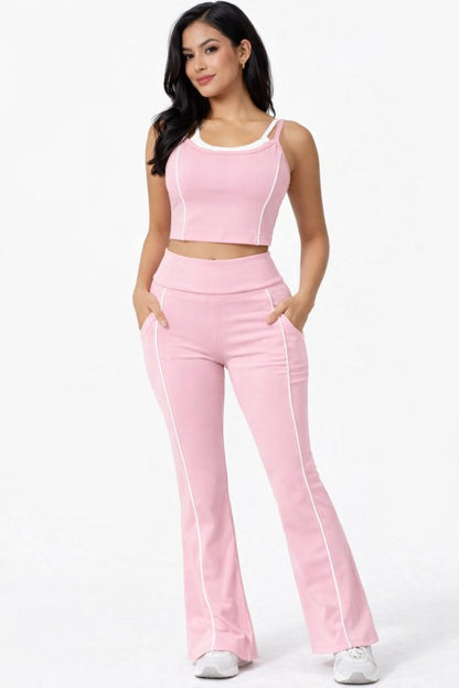 Retro Chic Activewear Set