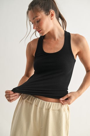 Essential Scoop Neck Tank Top - PREORDER