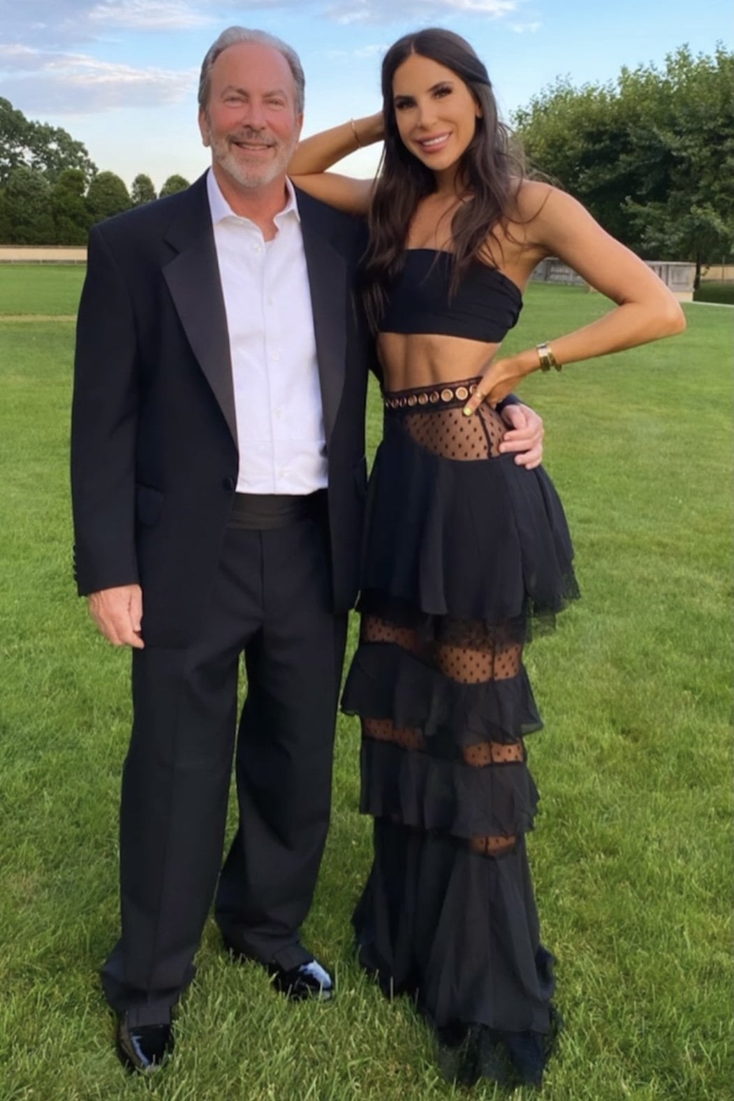 Jessica Bara Paityn Two Piece Ruffle Set As Seen On Carolina Delgado